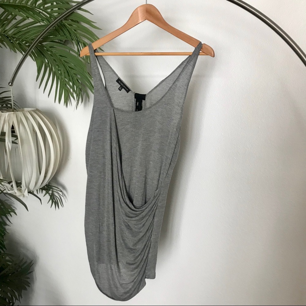 In Add Minus silk/cashmere/cotton drape tank